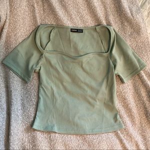 SHEIN Sweetheart Neck Top